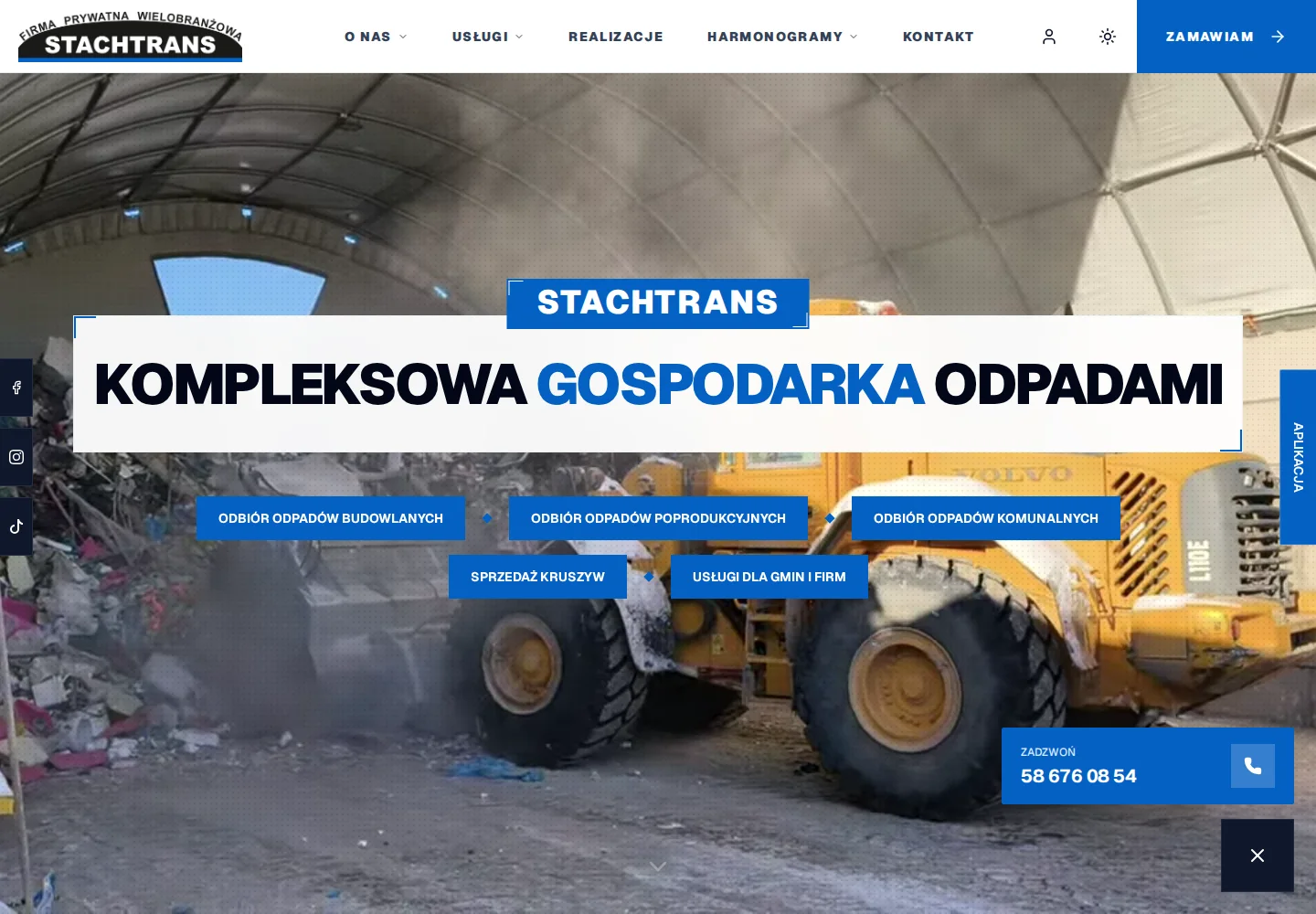 StachTrans - platforma usług odpadowych